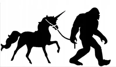 Zamów teraz NAKLEJKA NA AUTO SZYBĘ YETI I JEDNOROŻEC