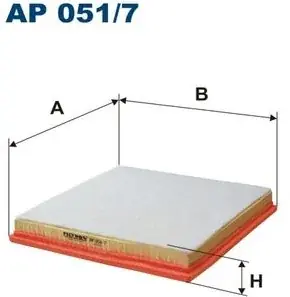 Filtron Filtr powietrza AP 051/7 - Chevrolet Cruze, Orlando; Opel Astra J Tylko dziś