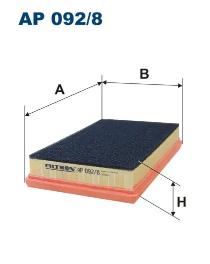 Darmowa dostawa Filtron AP 092/8 FILTR POWIETRZA