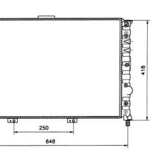 NRF Chłodnica, układ chłodzenia silnika 58216 Oferta