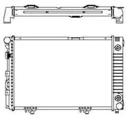 NRF Chłodnica, układ chłodzenia silnika 516574 Rabat