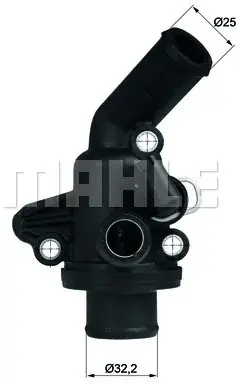 Ostatnia szansa MAHLE TERMOSTAT MAHLE TI1187 MERCEDES A-KLASA W168 98-04 MAHLE TI 11 87