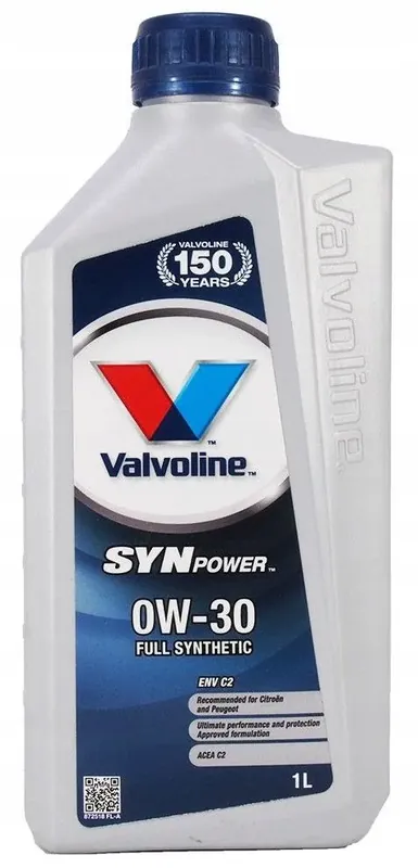 Olej silnikowy Valvoline SYNPOWER ENV C2 0W-30 1L Oferta limitowana