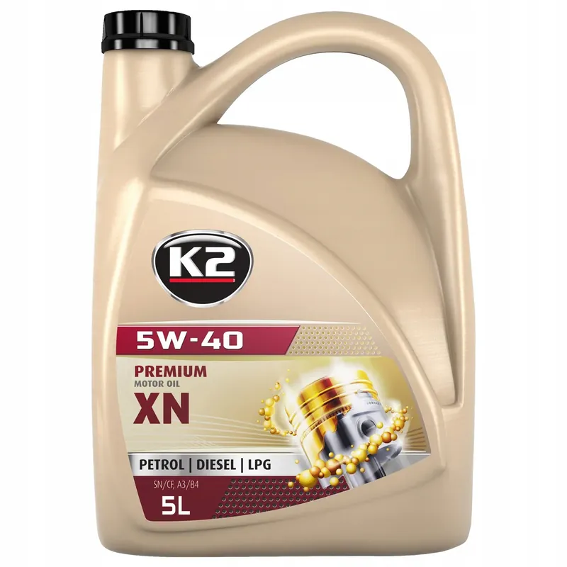 Olej silnikowy syntetyczny K2 TEXAR 5 l 5W40 Tylko dziś