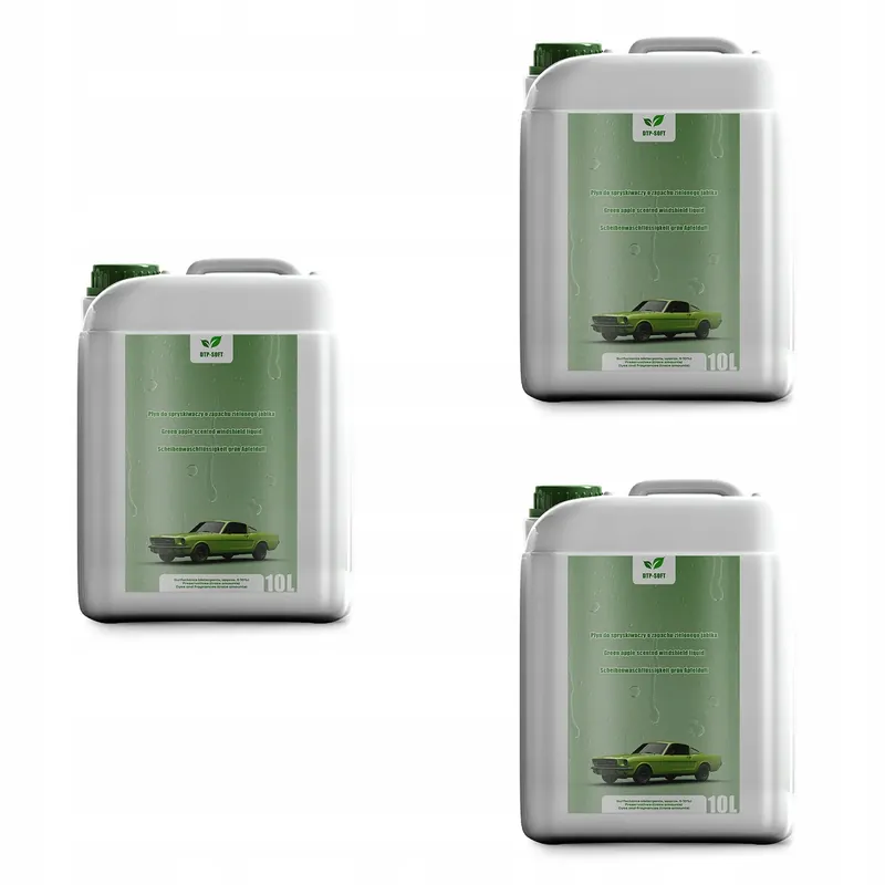 30L Płyn do spryskiwaczy Zielone Jabłko Sprysk letni 3 x 10 litrów PREMIUM Popularny